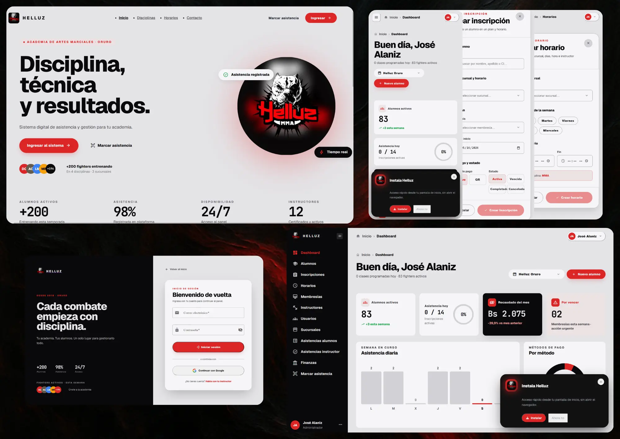 Sistema de Asistencia MMA